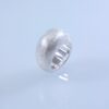 Ring matted from 925 silver