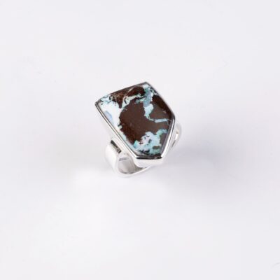 Ring Silber mit Boulderopal