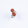 Ring with sunstone made of 925 silver - Image 3