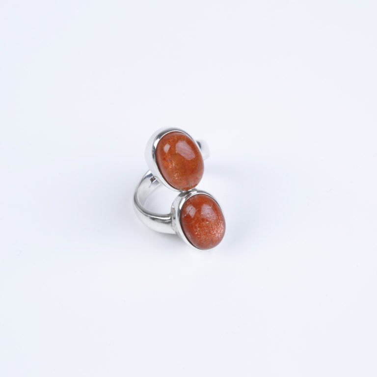 Ring Silber mit Sonnenstein