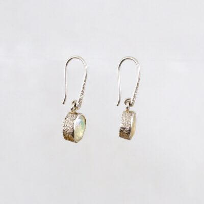 Ohrhänger Silber mit Opal