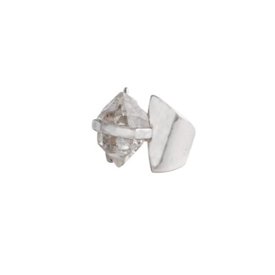 Ring Silber mit Herkimer Diamant