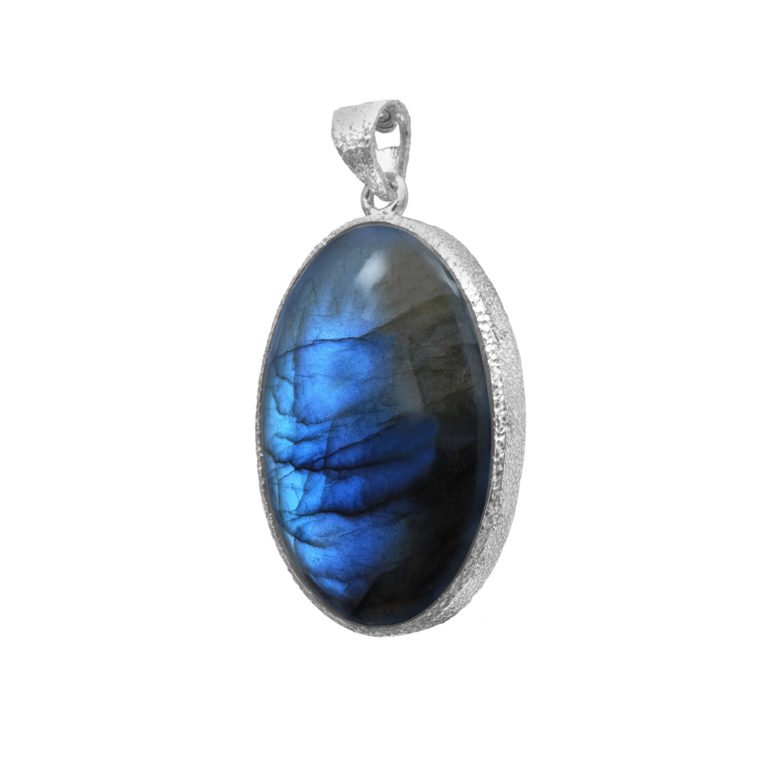 Anhänger mit Labradorit aus 925 Silber