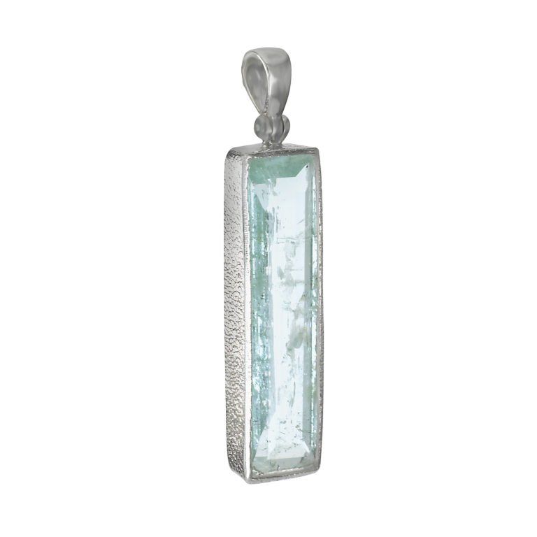 Anhänger mit Aquamarin aus 925 Silber