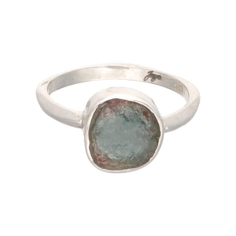 Ring mit Turmalin aus 925 Silber