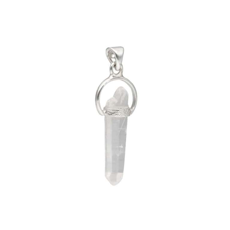 Anhänger mit Kristall aus 925 Silber