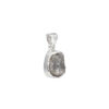 Anhänger mit Rohdiamant aus 925 Silber – Bild 3
