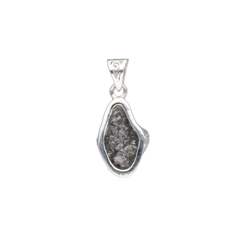 Anhänger mit Rohdiamant aus 925 Silber – Bild 5