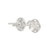 Ohrstecker Blume des Lebens aus 925 Silber – Bild 3