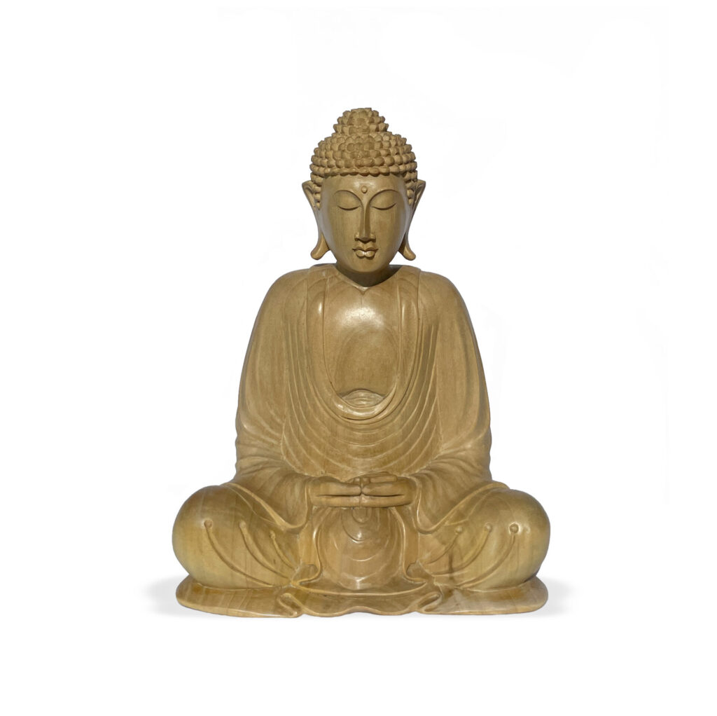 Buddha aus Krokodilholz