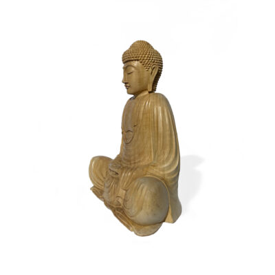 Buddha made of crocodile wood - Image 2