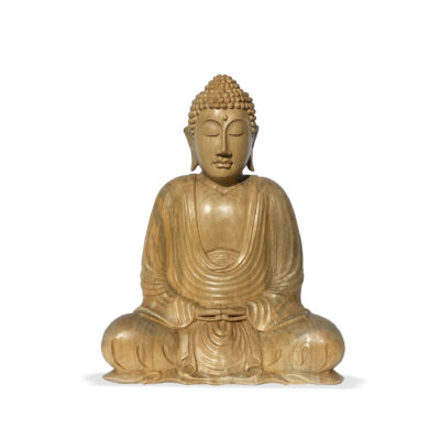 Buddha made of crocodile wood