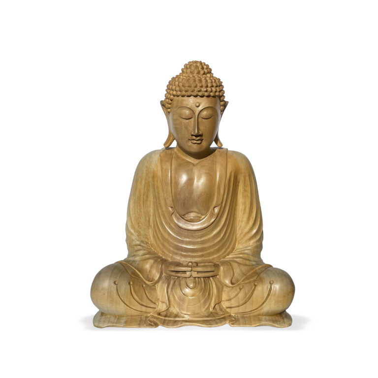 Buddha aus Krokodilholz