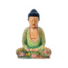 Buddha Handbemalt aus Krokodilholz