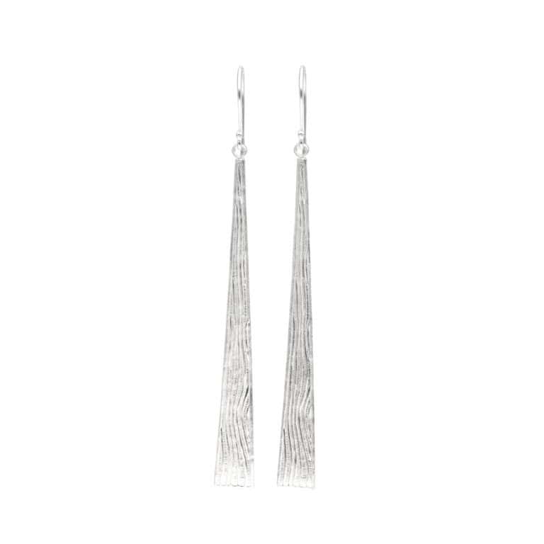 Earrings with staff made of 925 silver