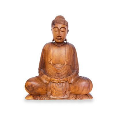 Buddha aus Mahagoni