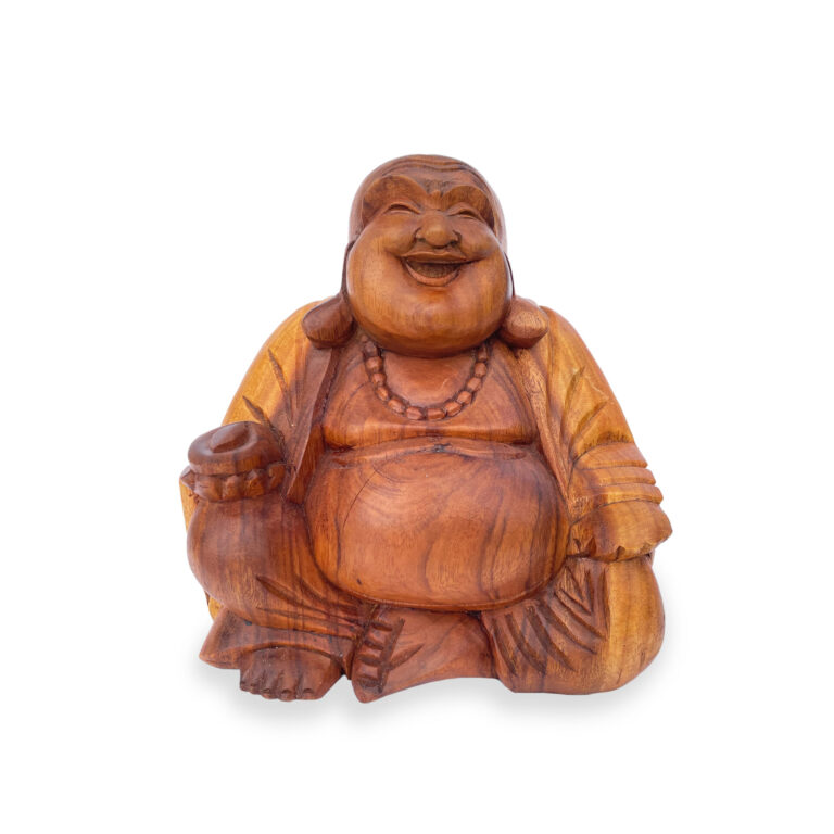 Happy Buddha aus Suarholz