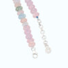 Necklace with aquamarine and morganite made of 925 silver - Image 3