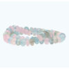 Necklace with aquamarine and morganite made of 925 silver - Image 4