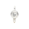 Set with crystal & pearl made of 925 silver - Image 5