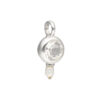 Set with crystal & pearl made of 925 silver - Image 6