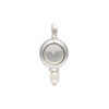 Set with crystal & pearl made of 925 silver - Image 7