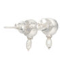 Set with crystal & pearl made of 925 silver - Image 2