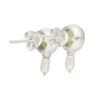 Set mit Peridot & Perle aus 925 Silber – Bild 4
