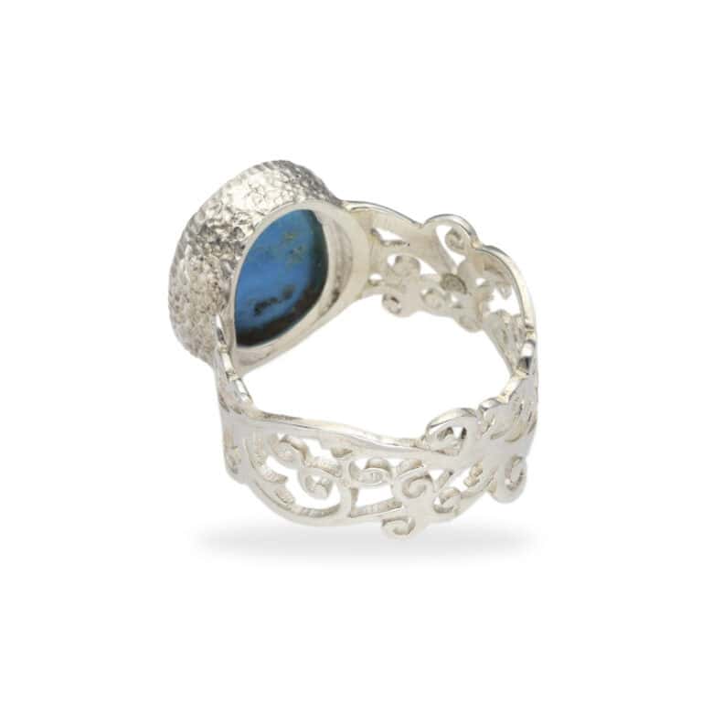 R-ST-097 | Ring mit Türkis aus 925 Silber – Bild 3