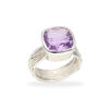 Ring with amethyst made of 925 silver - Image 4