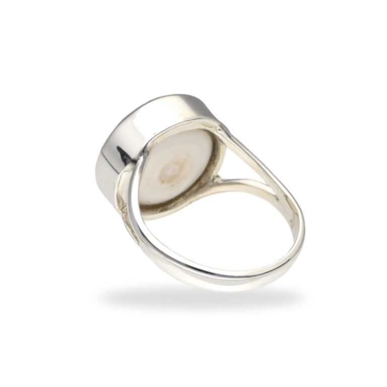 Ring mit Perle aus 925 Silber – Bild 4