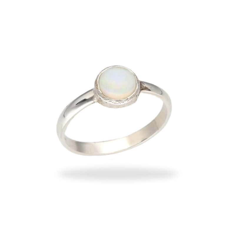R-ST-124 | Ring mit Opal aus 925 Silber