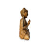 Buddha aus Mahagoni – Bild 3