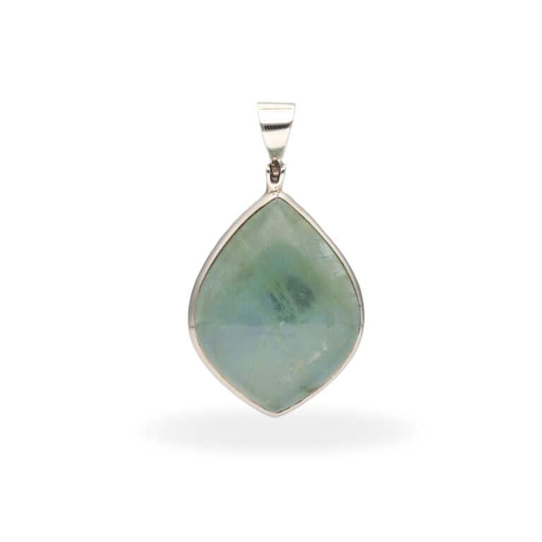 AH-ST-128 | Pendant with aquamarine made of 925 silver - Image 2