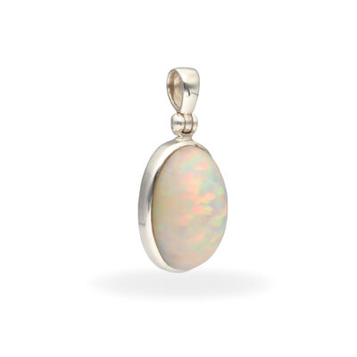 Pendant with opal made of 925 silver - Image 2