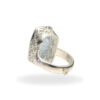 925 silver aquamarine ring - Image 4