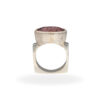 Ring mit Erdbeerquarz aus 925 Silber – Bild 3