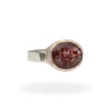 Ring mit Erdbeerquarz aus 925 Silber – Bild 2