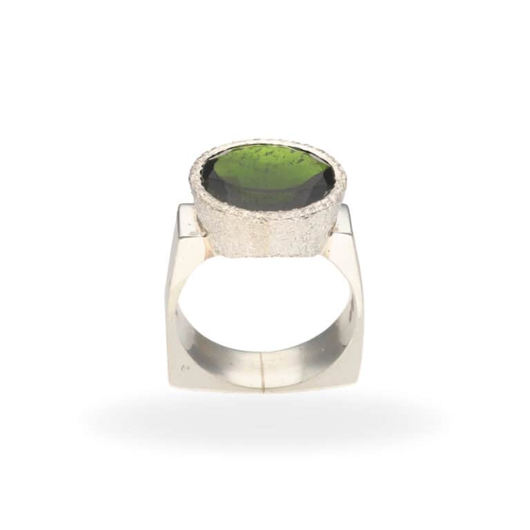 R-ST-156 | Ring mit Chromdiopsid aus 925 Silber – Bild 4