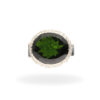 Ring mit Chromdiopsid aus 925 Silber