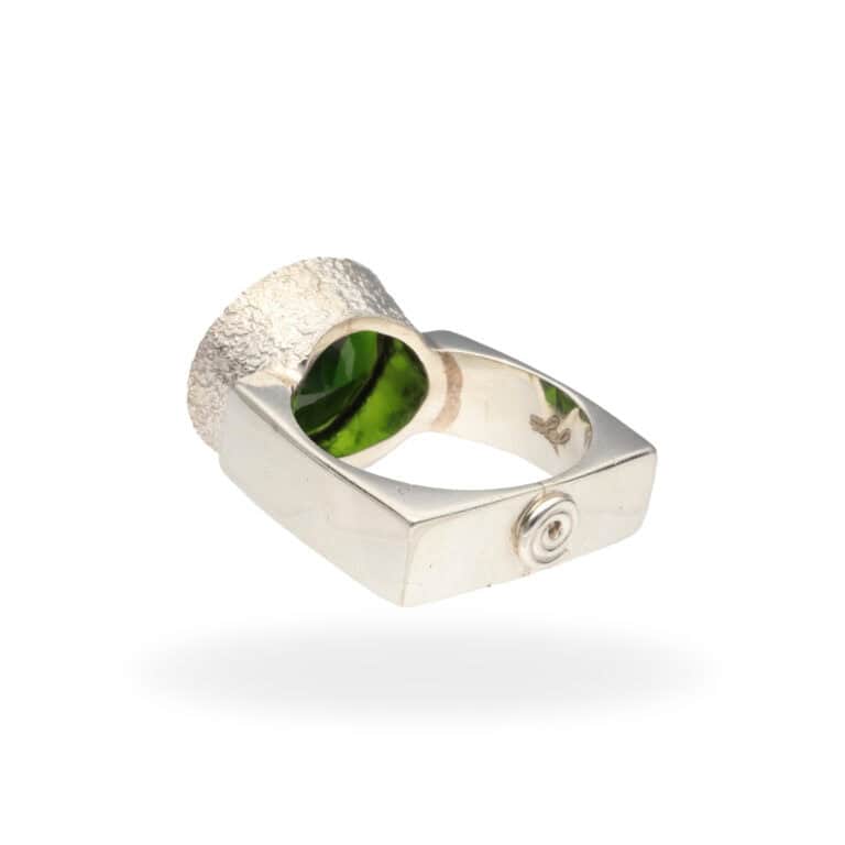 R-ST-156 | Ring mit Chromdiopsid aus 925 Silber – Bild 3