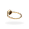 Ring with rough diamond and diamonds made of 333 gold - Image 4