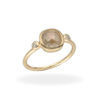 Ring mit Rohdiamant & Diamanten aus 333 Gold