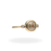Ring mit Rohdiamant & Diamanten aus 333 Gold – Bild 3