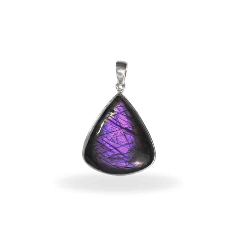AH-ST-177 | Pendant with Labradorite made of 925 silver