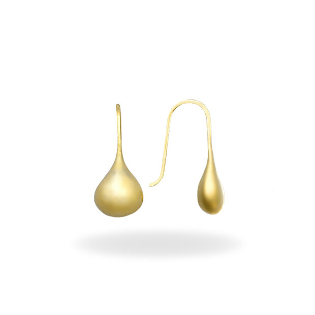 Earrings made of 925 silver 1.5 micron gold-plated