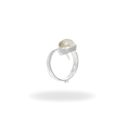 Ring with moonstone made of 925 silver - Image 2